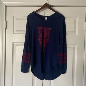 No Boundaries Owl Hoodie